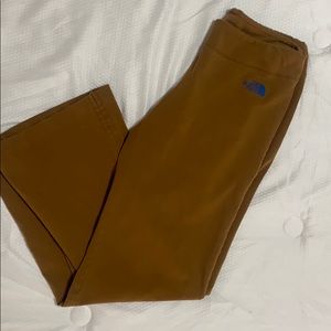 THE NORTH FACE Dark Mustard Color Yoga Pants